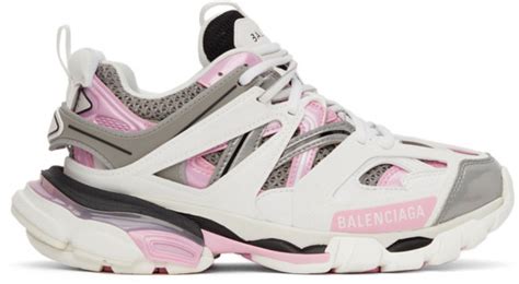 balenciaga track 2.0 pink shoes.